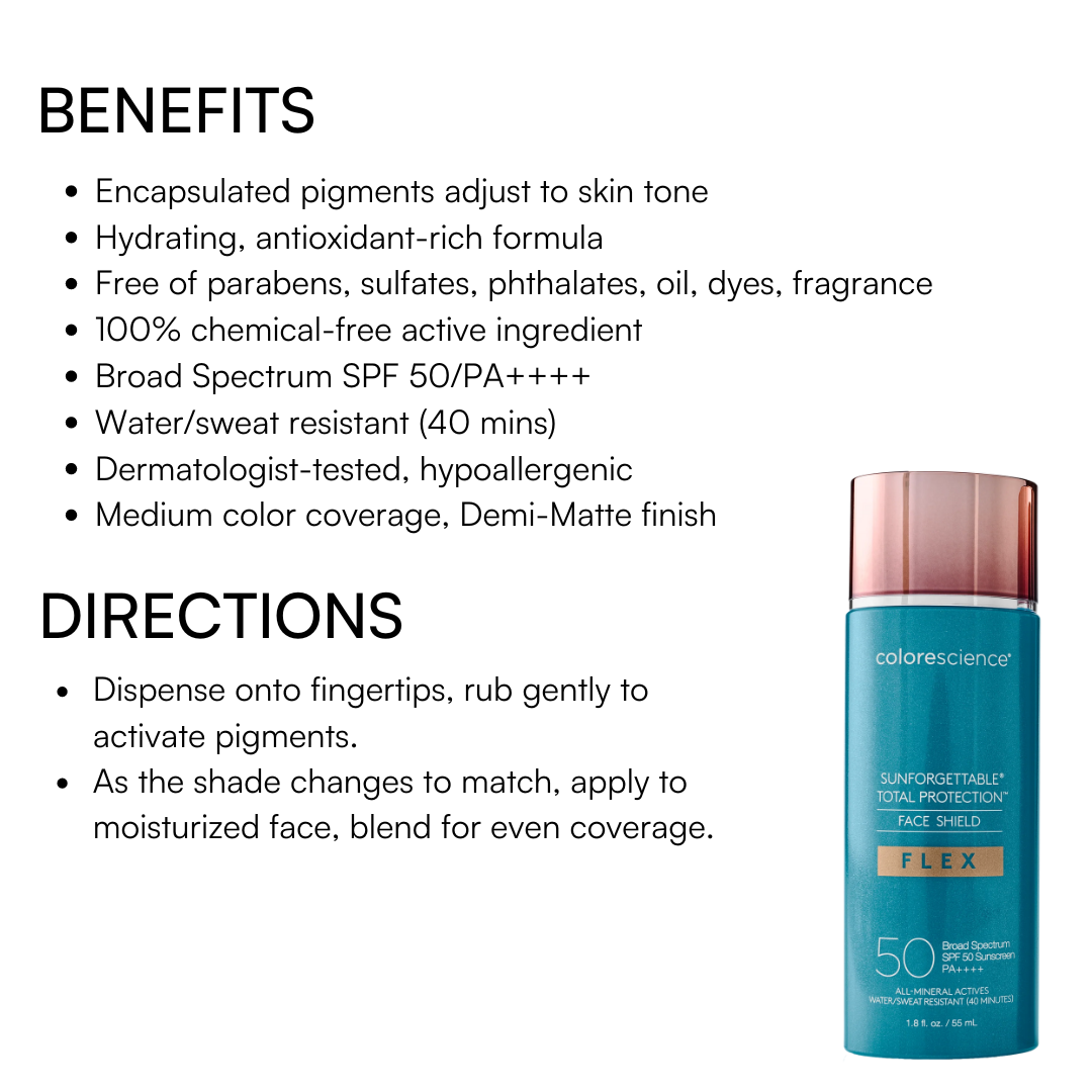 Colorescience Sunforgettable® Total Protection® Face Shield Flex SPF 50