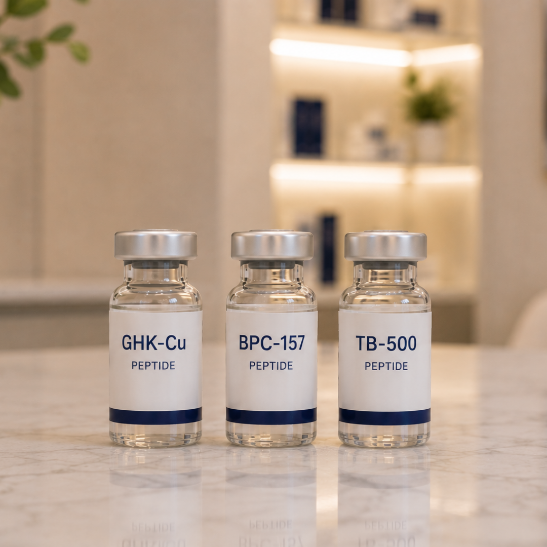 ghk cu stack Peptide Glow Stack (6 Week Supply) – The Skin Shoppe